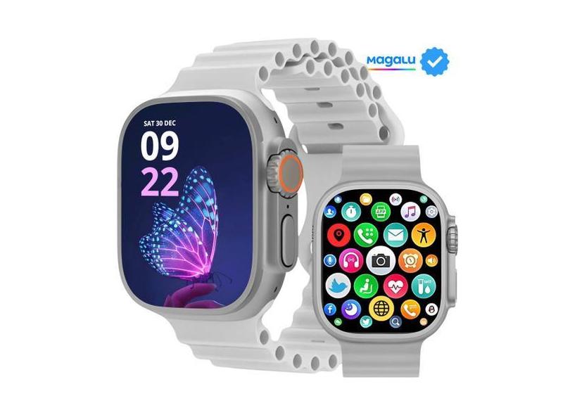 Relógio Smartwatch Watch 8 Ultra Mini + 2 Pulseiras Lançamento 2024 Nf