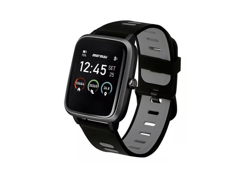 Relógio Smartwatch Mormaii Life Molifegaa/8C Gps Black Cor Da Caixa Pr
