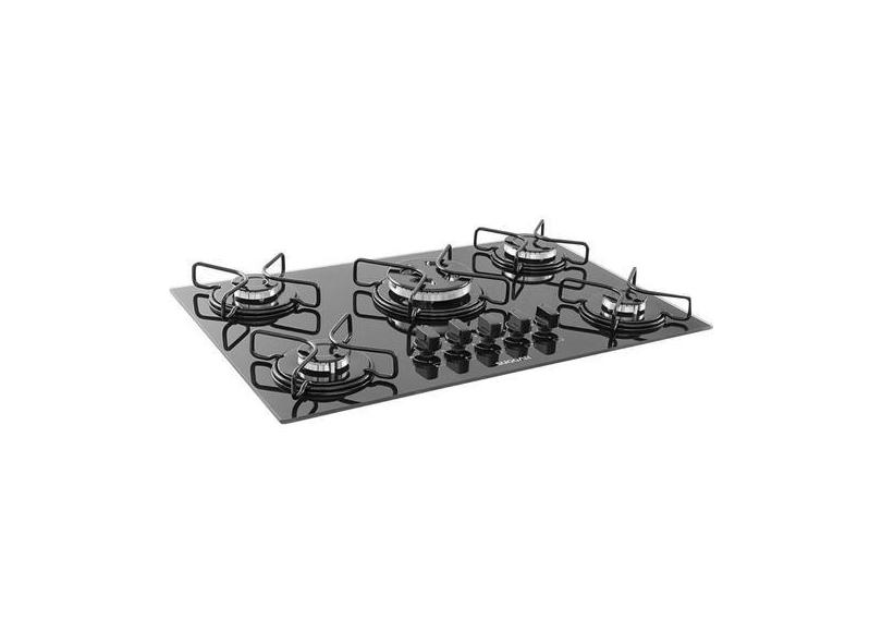 Cooktop Esmaltado 4 Bocas a Gás Bivolt Preto - Suggar, Bivolt