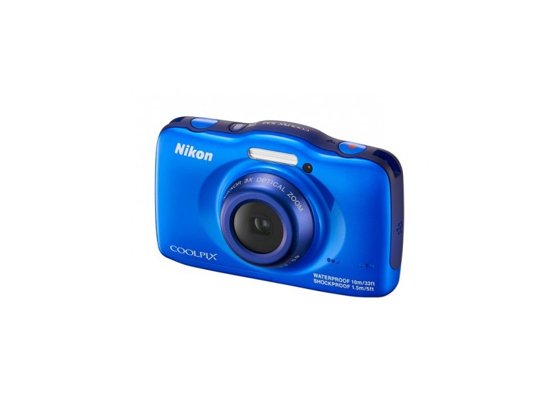 Câmera Digital Nikon Coolpix 13,2 MP Full HD S32