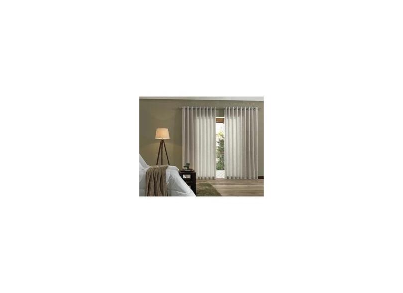 Cortina Bella Janela Longa Tecido Rustica 300 X 230 Tunis Colors com o ...