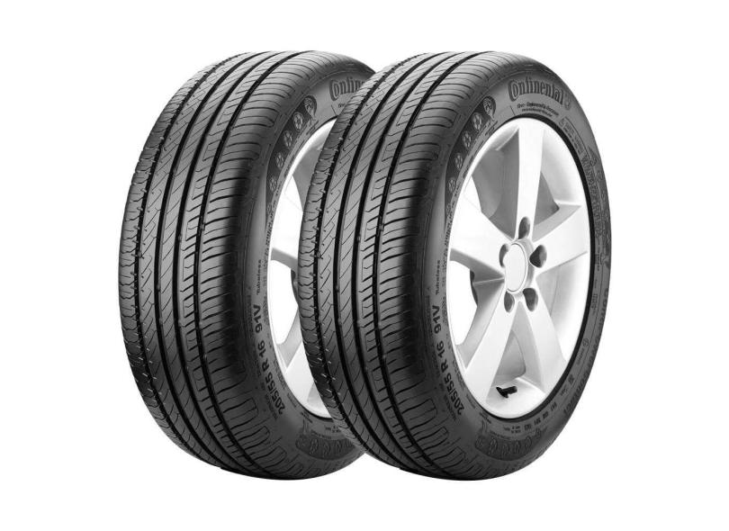 Jogo 2 Pneus Continental Aro 17 ContiPowerContact 205/55R17 91V