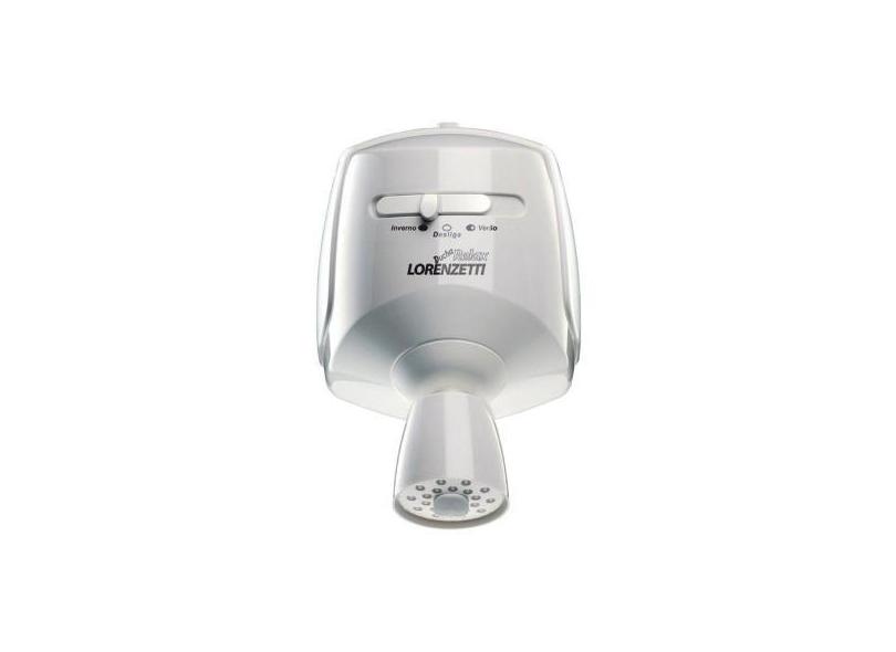 Chuveiro Lorenzetti Relax Luxo 5500W - 3 Temperaturas Branco Multitemp