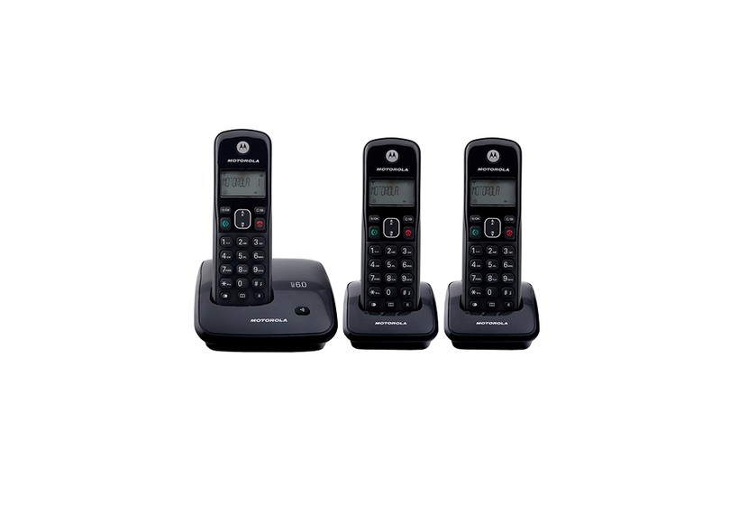 Telefone Sem Fio Motorola Auri 2000 2 Ramais