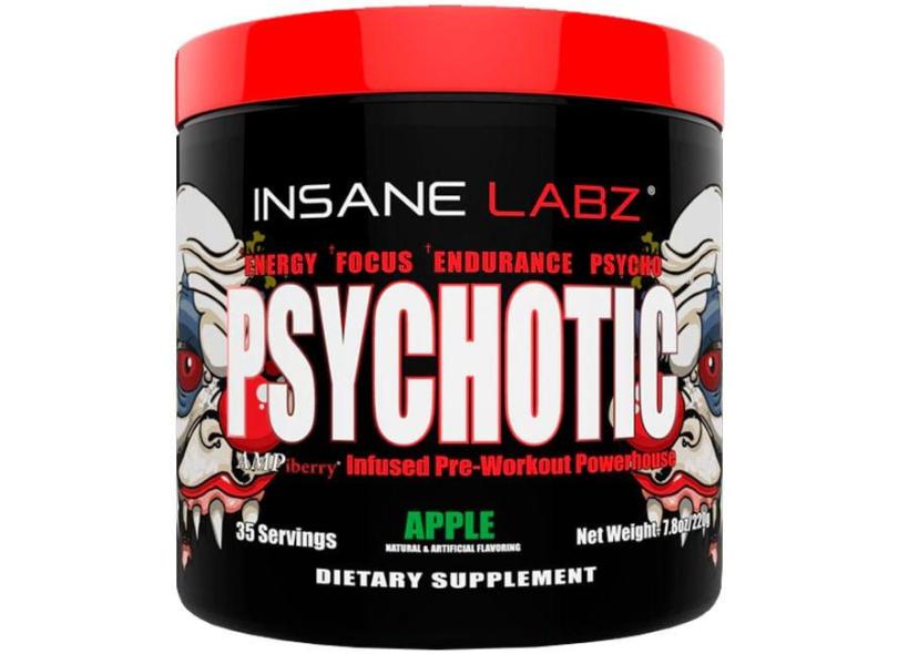 Pré Treino Psychotic (35 Doses) - Insane Labz