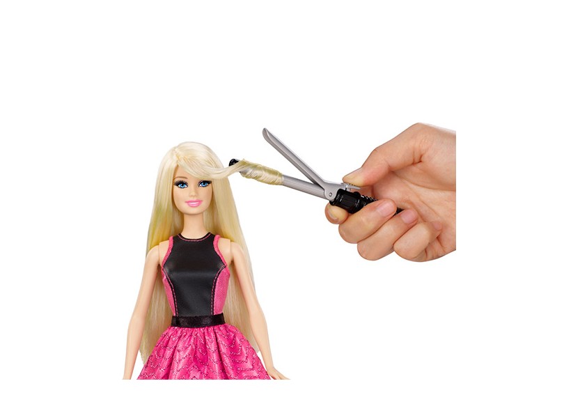 Boneca Barbie Cabelos Cacheados Mattel