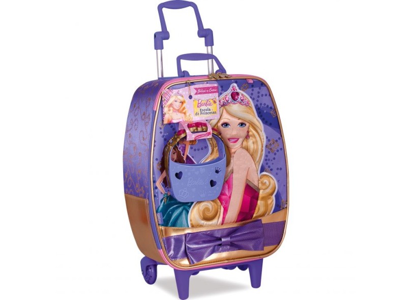 Mochila Escolar Barbie Escola de Princesas 61038 - Sestini