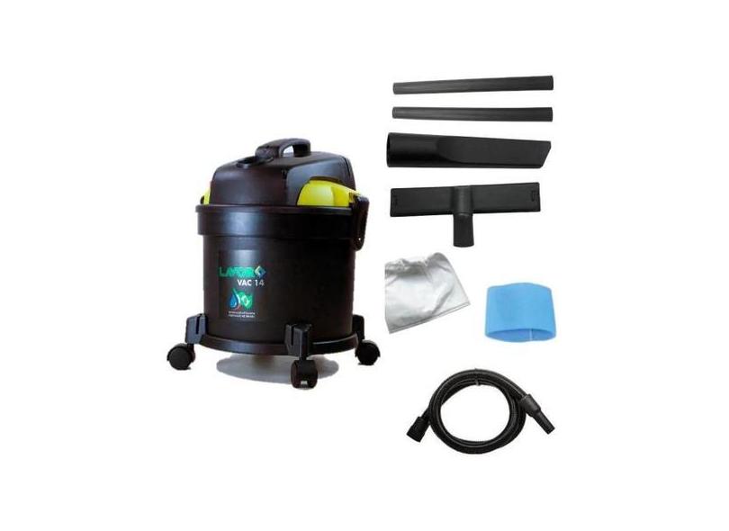 Aspirador De Pó E Água Vac 14L 1250W Lavor - 127V - Lavor Wash