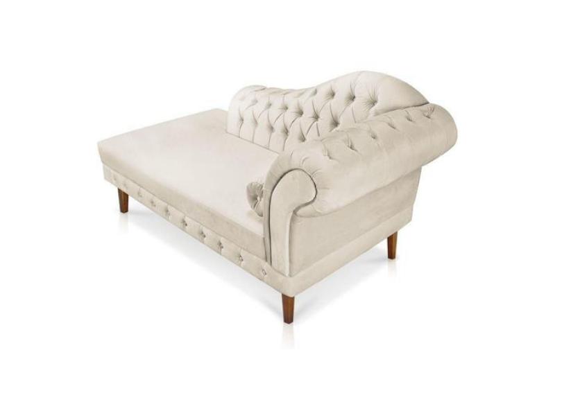 Divã Suede Mônaco 165cm D'Rossi