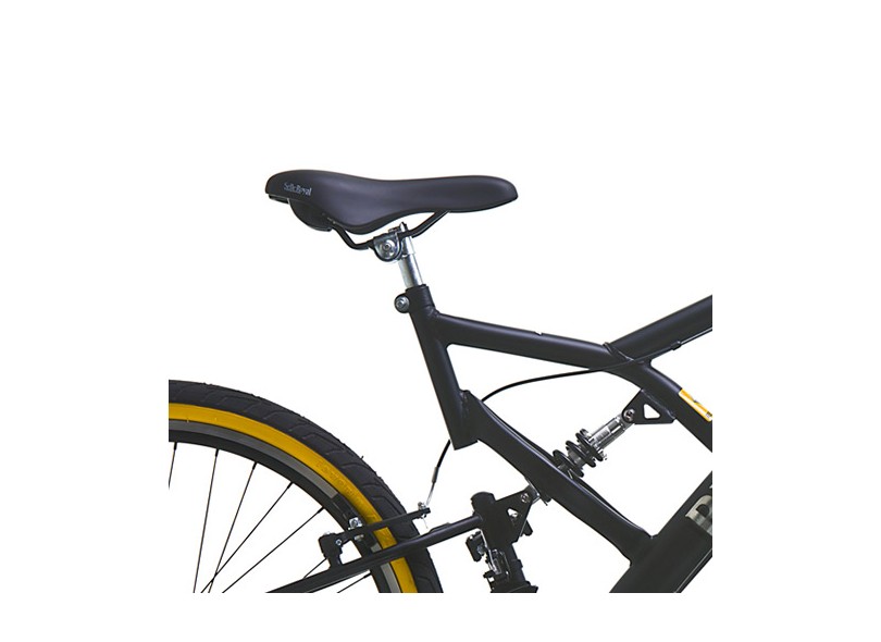 Bicicleta Mountain Bike Colli Bikes Renault 21 Marchas Aro 26 Suspensão Full Suspension Freio V-Brake 548