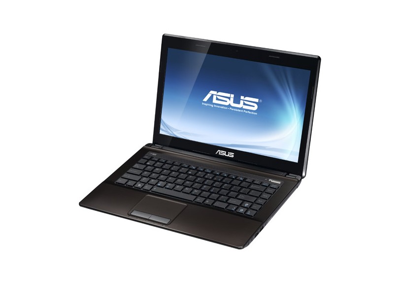 Notebook Asus K43e 4GB HD 750GB Intel Core i5 2410 Windows 7 Basic