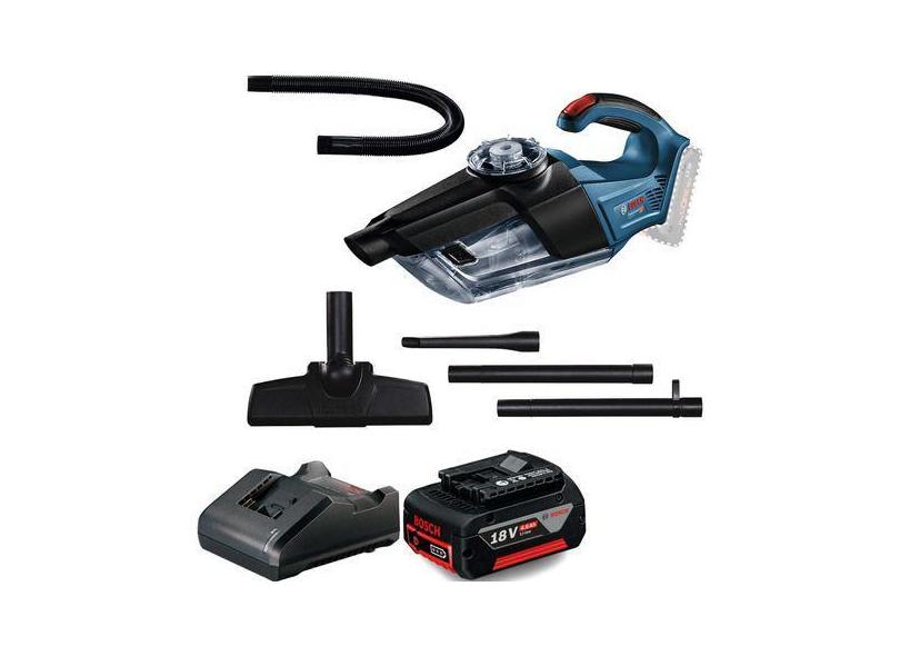 Aspirador Pó Sem Fio Bosch Gas 18v 1 Carregador Bateria 4a