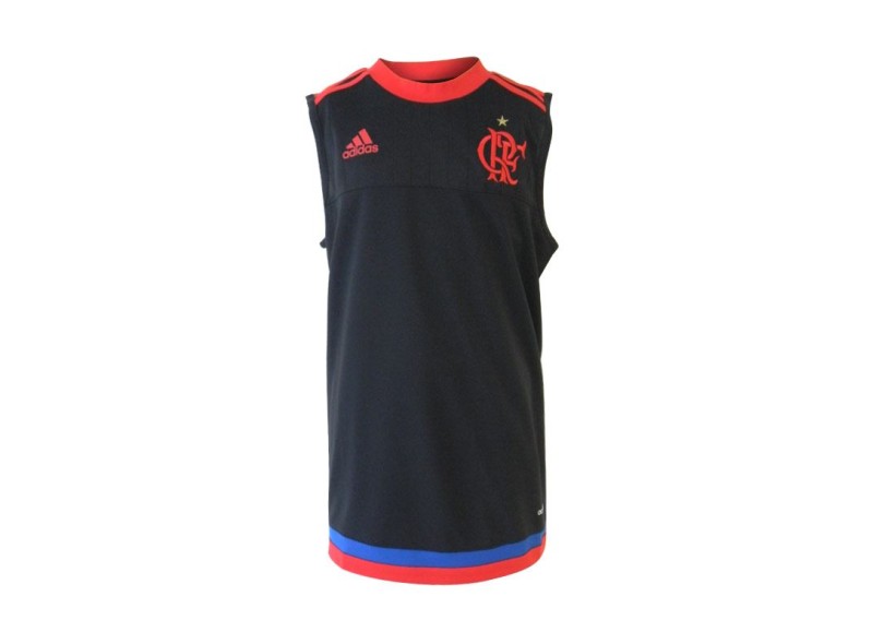 Camisa Treino Regata Flamengo 2015 Infantil Adidas