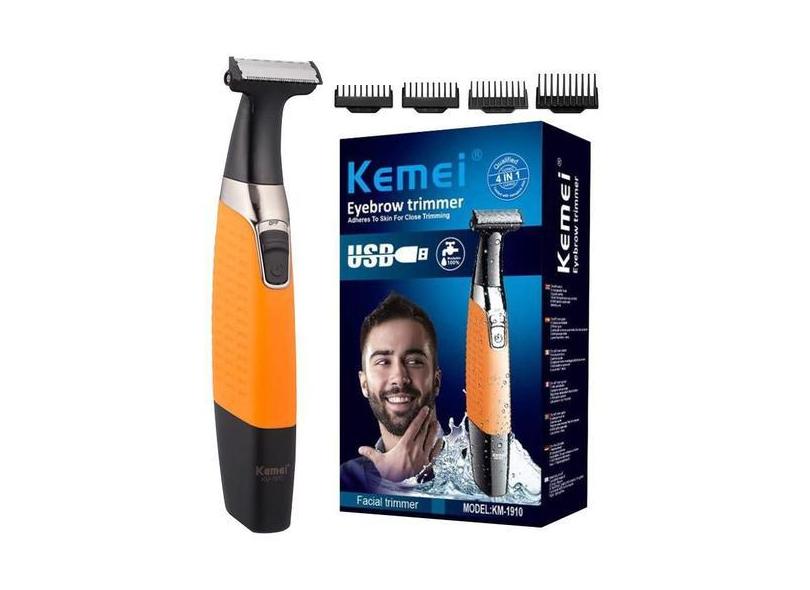 Maquina De Barbear Kemei Profissional Km-1910