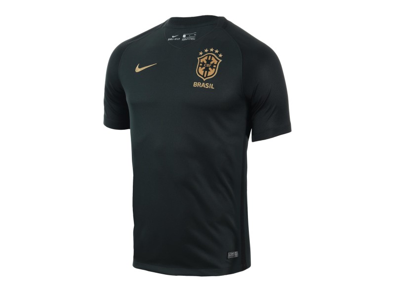 Camisa Torcedor Brasil III 2017 sem Número Nike