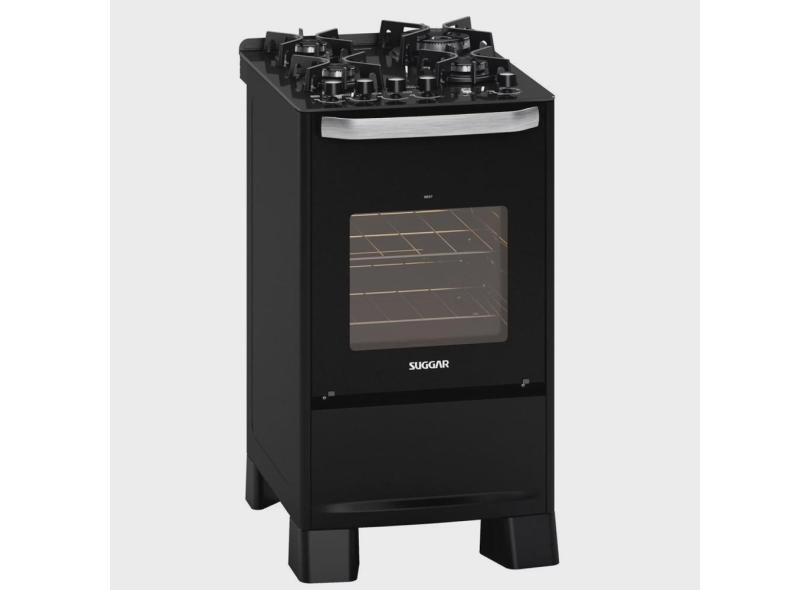 Fogão Mesa de Vidro 4 Queimadores 127V Best Grill Suggar