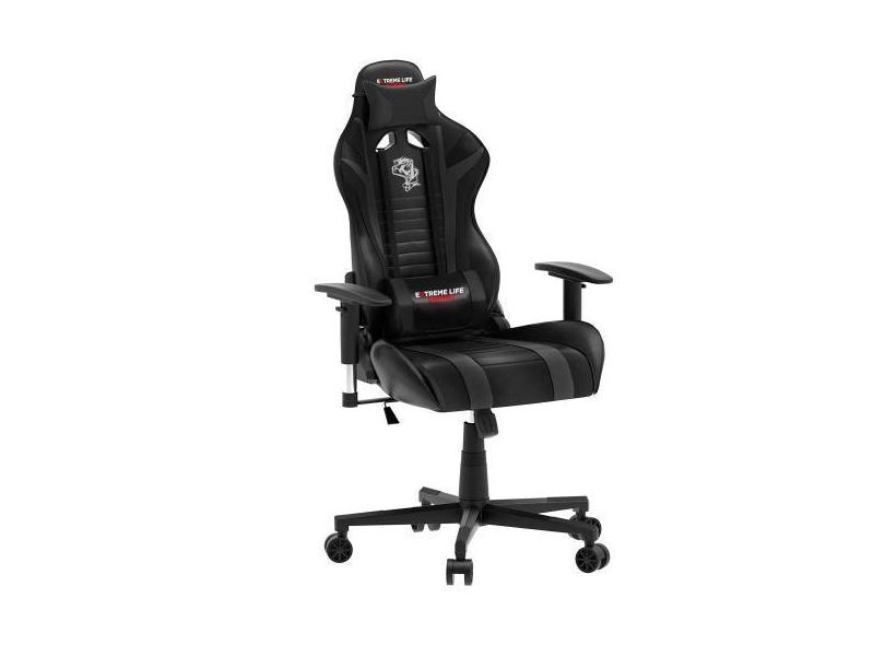 Cadeira Gamer Black Hawk Relinável Preto - ELG