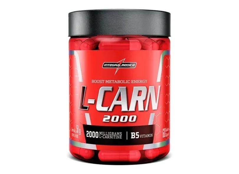 L-Carnitina 60 Cápsulas Termogênico IntegralMedica Kit 2X em Promoção é no  Buscapé