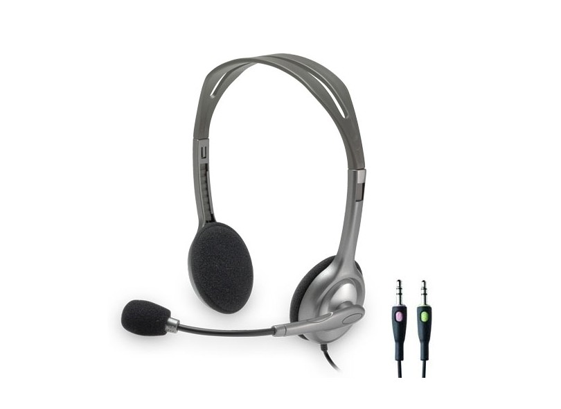 Headset com Microfone Filtro para Ruídos Logitech H110