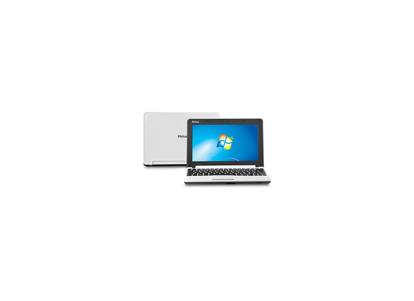 Netbook Philco 10D-123WS Intel Atom Dual Core N2600 2 GB 320 GB LED 10" Windows 7 Starter