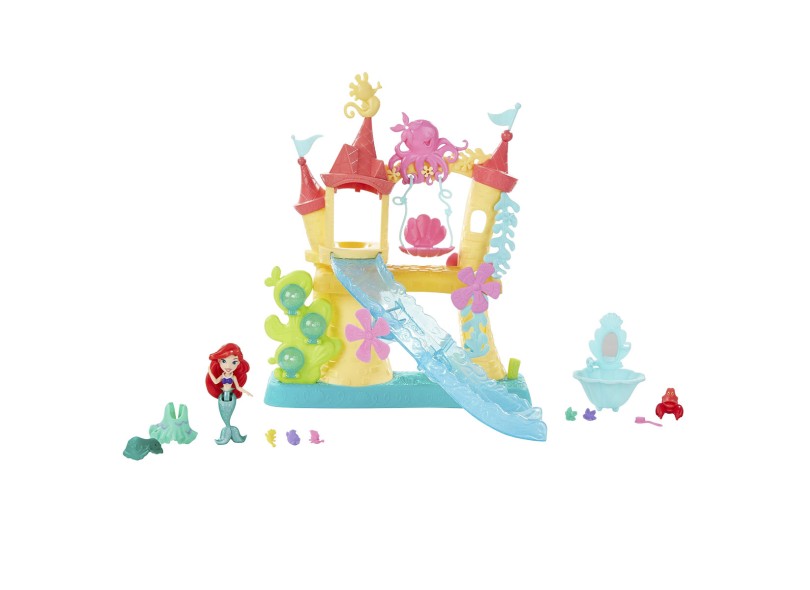 Boneca Princesas Disney Mini Playset da Ariel B5836 Hasbro