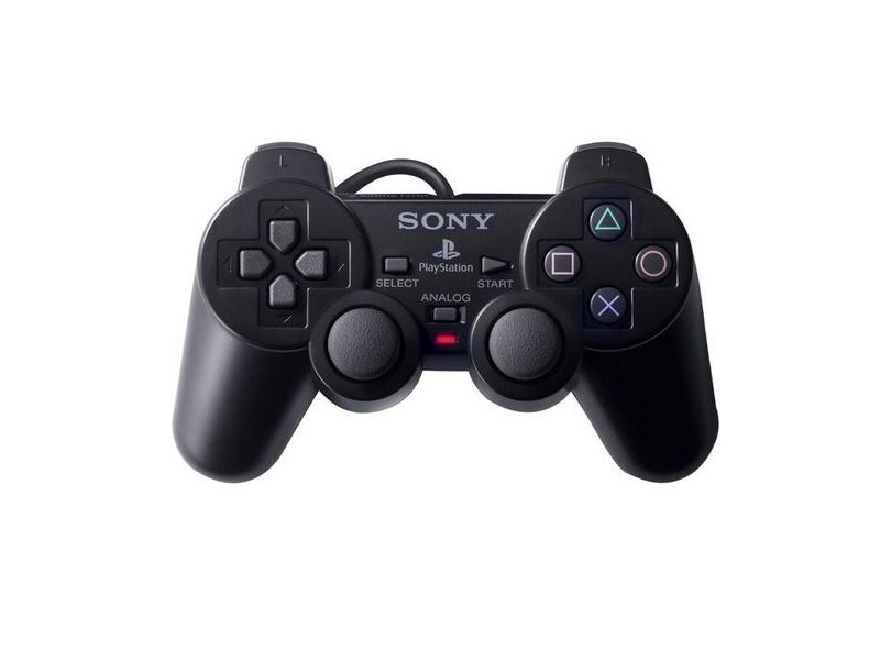 Controle PS2 sem Fio DualShock II - Sony