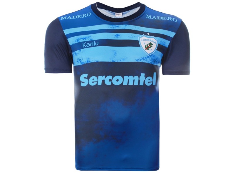 Camisa Jogo Londrina IV 2016 com Número Karilu