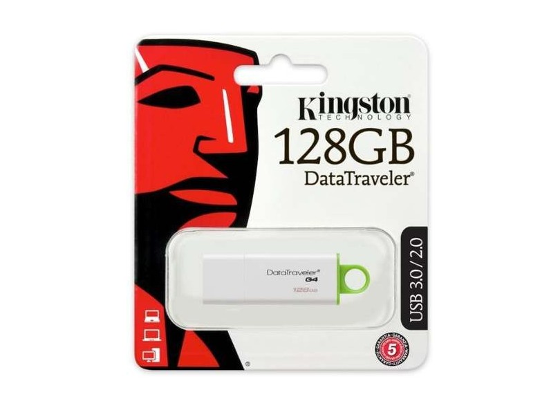 Pen Drive Kingston Data Traveler 128 GB USB 2.0 DTIG4