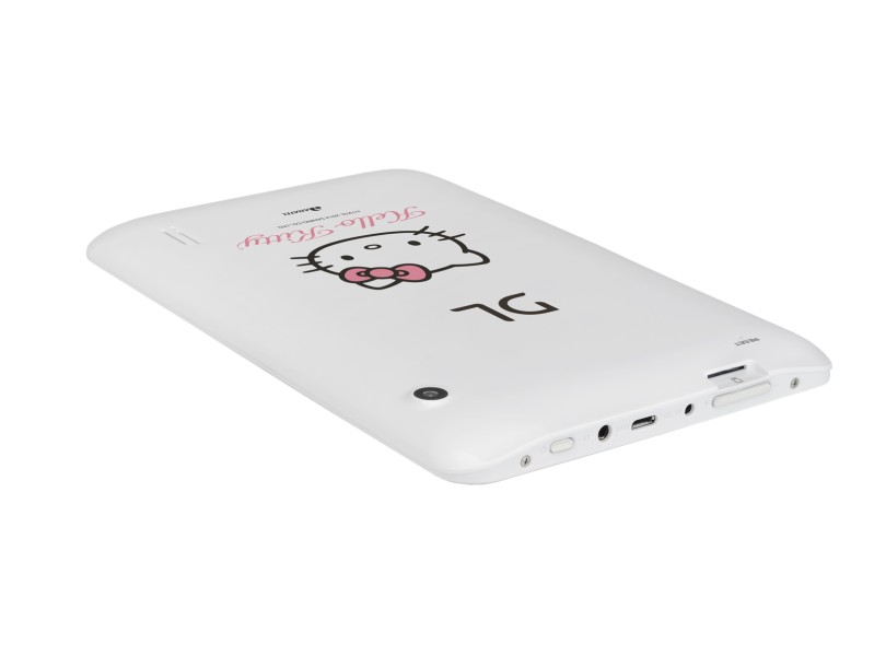 Tablet DL Eletrônicos 4.0 GB LCD 7 " Android 4.4 (Kit Kat) Hello Kitty Tab