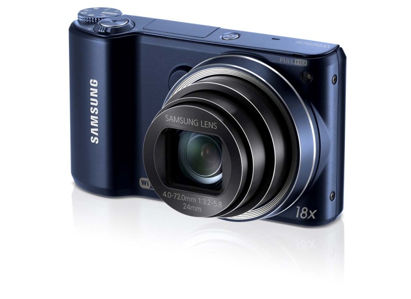 Câmera Digital Samsung Smart Series 14,2 mpx Full HD Estabilizador de Imagens Foto Panorâmica WB250F