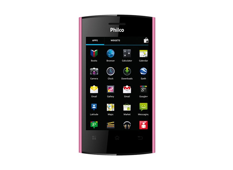 Smartphone Philco 350 Câmera 2 Chips Android 4.0 (Ice Cream Sandwich) Wi-Fi