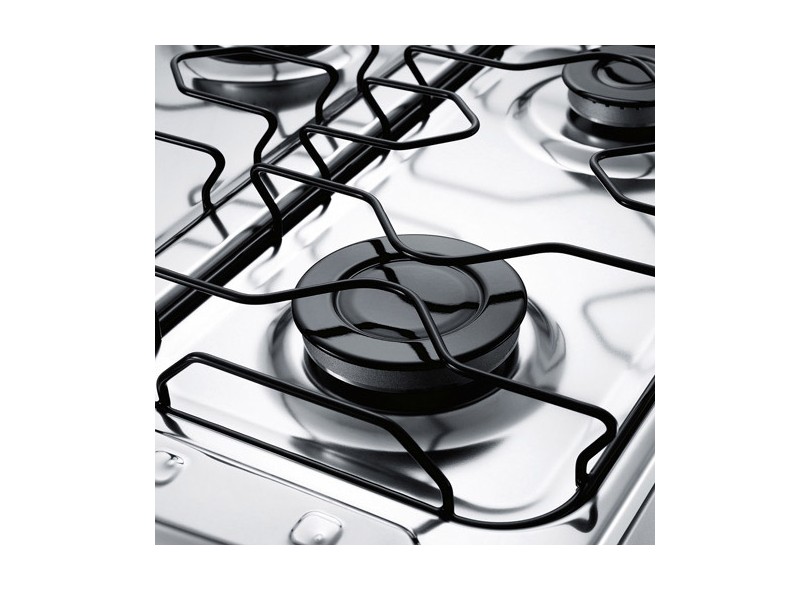 Fogão de Piso Consul Facilite 5 Bocas Acendimento Superautomático Acabamento Inox CF676AR