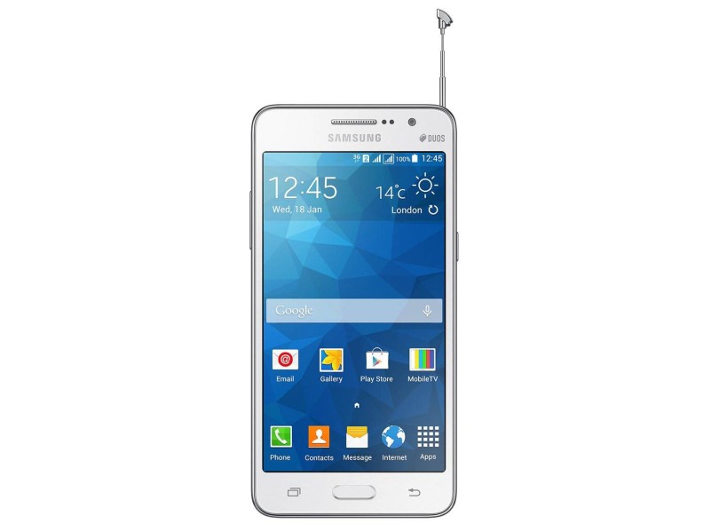 Smartphone Samsung Galaxy Gran Prime Duos G530H 2 Chips 8GB Android 4.4 (Kit Kat) 3G Wi-Fi
