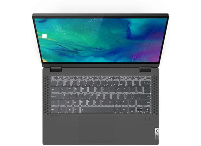 Notebook Conversível Lenovo IdeaPad Flex 5i Intel Core i5 1035G1 10ª Geração 8.0 GB de RAM 256.0 GB 14.0 " Full Touchscreen Windows 10 81WS0002BR