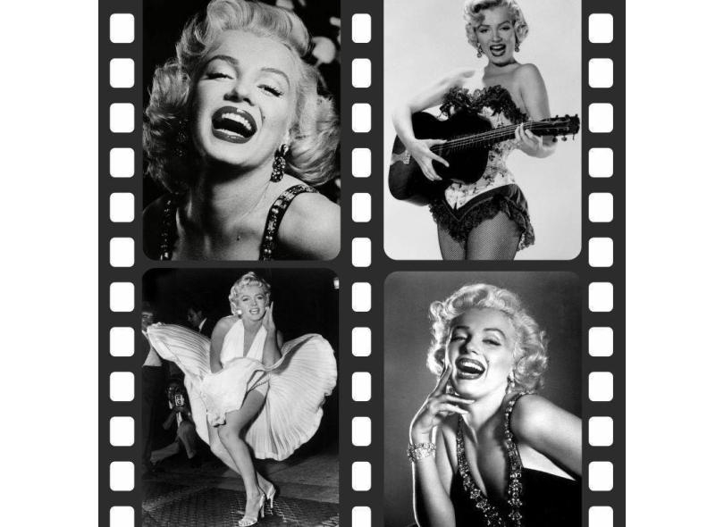 Quadro Decorativo Moderno Atriz Famosa Marilyn Monroe em Promoção é no ...