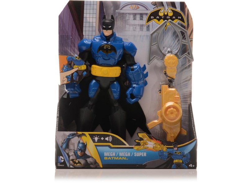 Boneco Batman Mega Super - Mattel