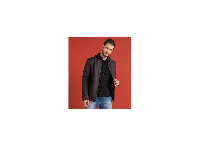 Jaqueta de cheap couro masculina rovitex