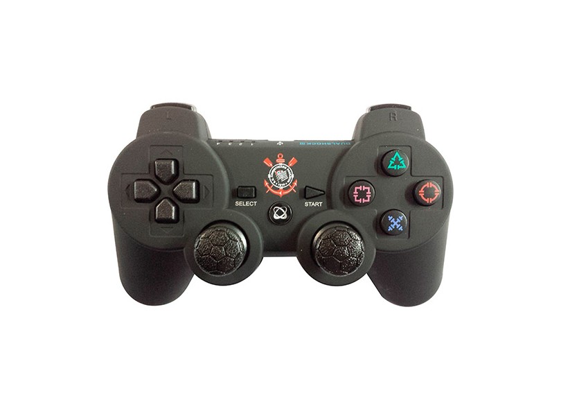 Controle PS3 sem Fio Soccer Mania Corinthians - Oxy