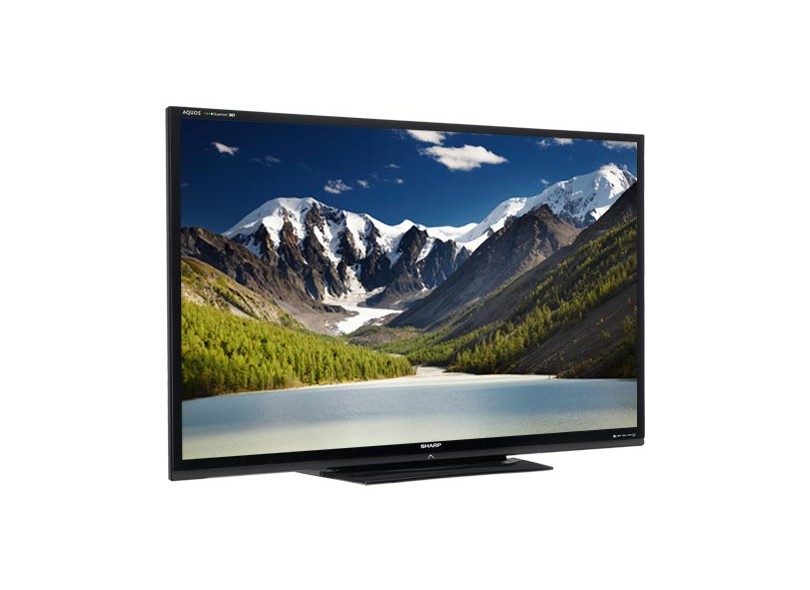 TV LED 70" Sharp Aquos 3D Full HD 4 HDMI Conversor Digital Integrado LC70M845B