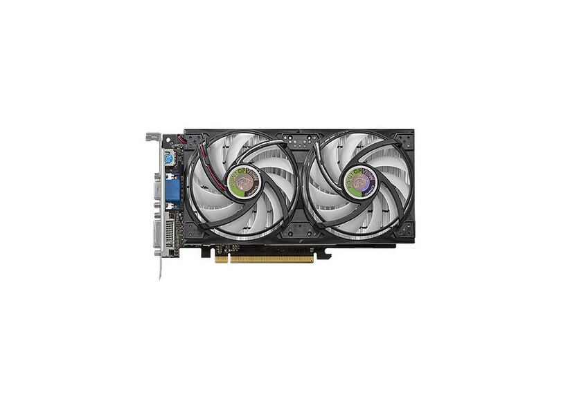 Placa de Video NVIDIA GeForce 9800 GT 1 GB DDR3 256 Bits Point Of View R-VGA150913G-2