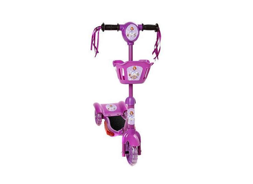 Patinete Para Crianças Princesa Sofia Scooter 3 Rodas - 3M