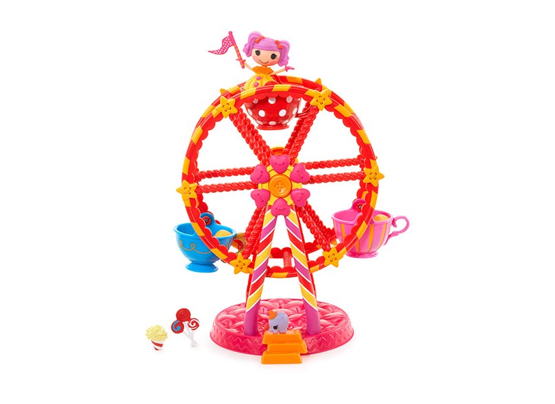 Boneca Lalaloopsy Mini Peanut's Spinning Ferris Wheel Buba