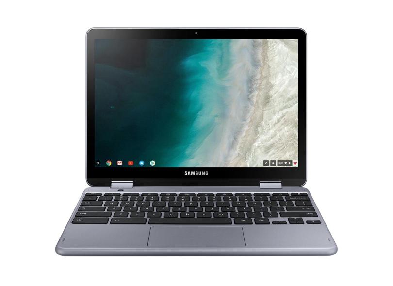 Notebook Conversível Samsung Chromebook Plus Intel Celeron 3965Y 4 GB de RAM 32.0 GB 12.2 " Full Touchscreen Chrome OS Chromebook Plus