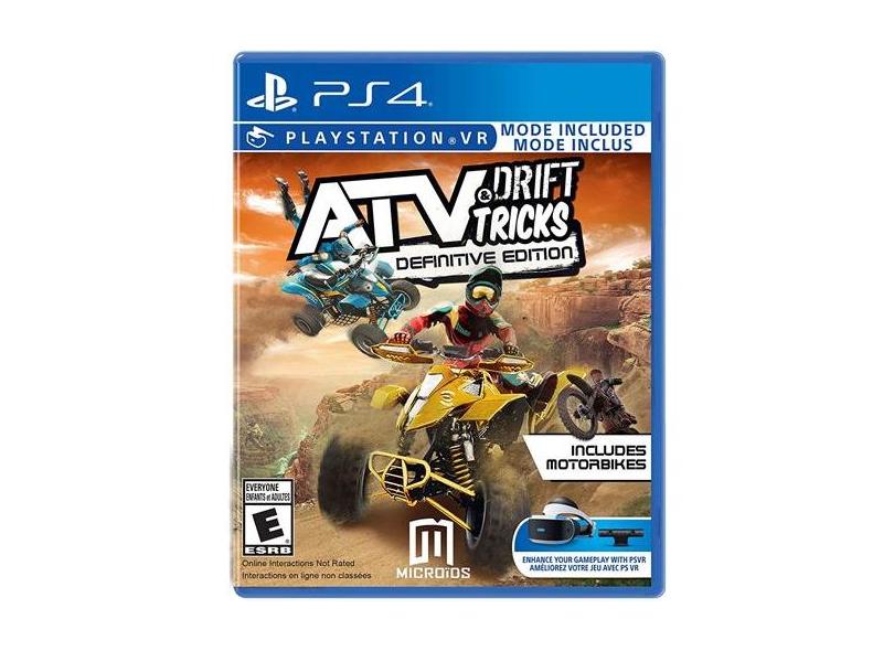 Jogo ATV Drift & Tricks PS4 Microids em Promoção é no Buscapé