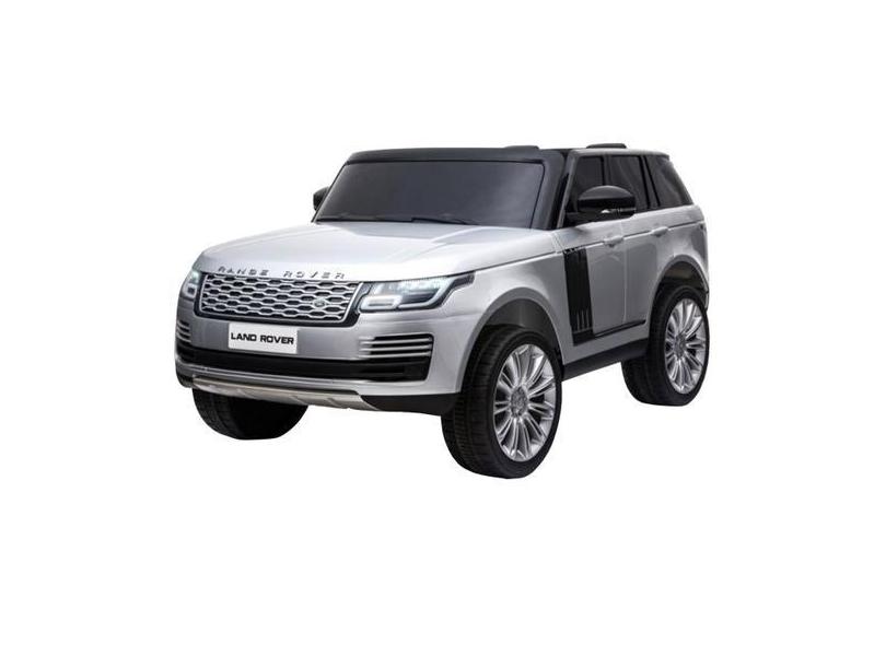 Mini Carro Elétrico Infantil 24V Range Rover Banco De Couro Mp5 Contro