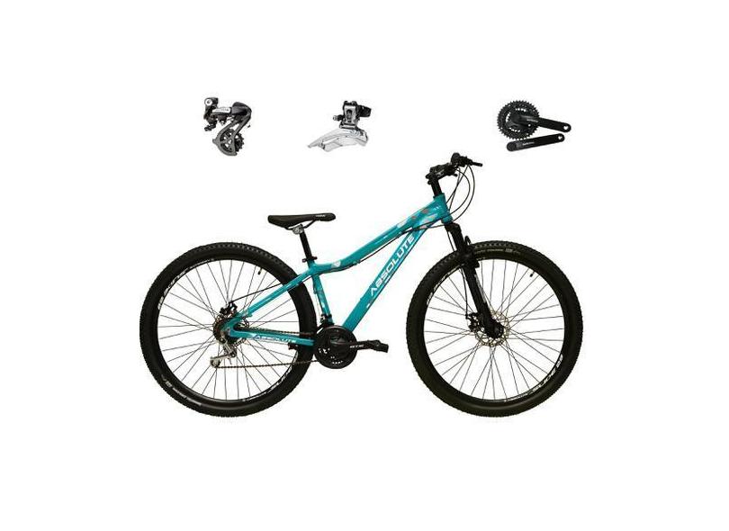 Bicicleta Aro 29 Absolute Mia 2 Feminina Shimano Altus 24V Freio A Dis
