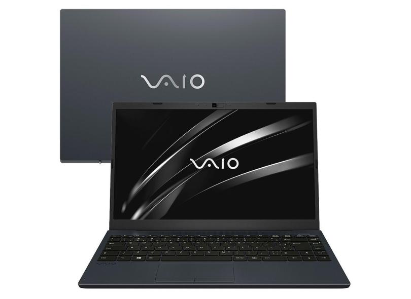 Notebook VAIO Core i5-1035G1 8GB 1TB Tela Full HD 14” Linux FE14 VJFE43F11X-B0421H