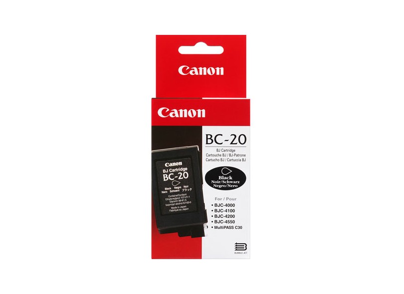 Cartucho Preto Canon BC-20