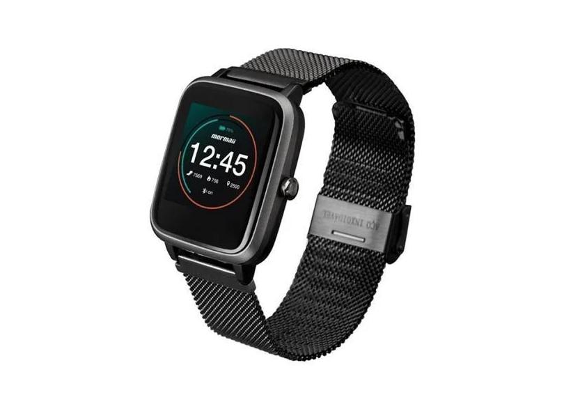 Smartwatch Mormaii Life Full Display 35mm - Preto Bluetooth