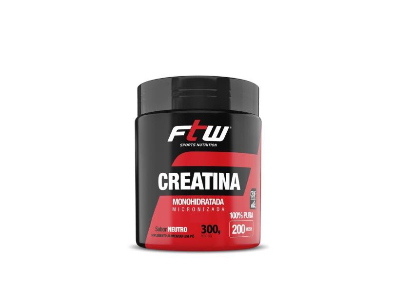 Creatina Monohidratada Micronizada 300g Neutro Ftw Com O Melhor